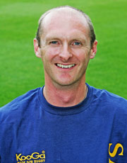 Northampton Saints performance coach Tim Exeter